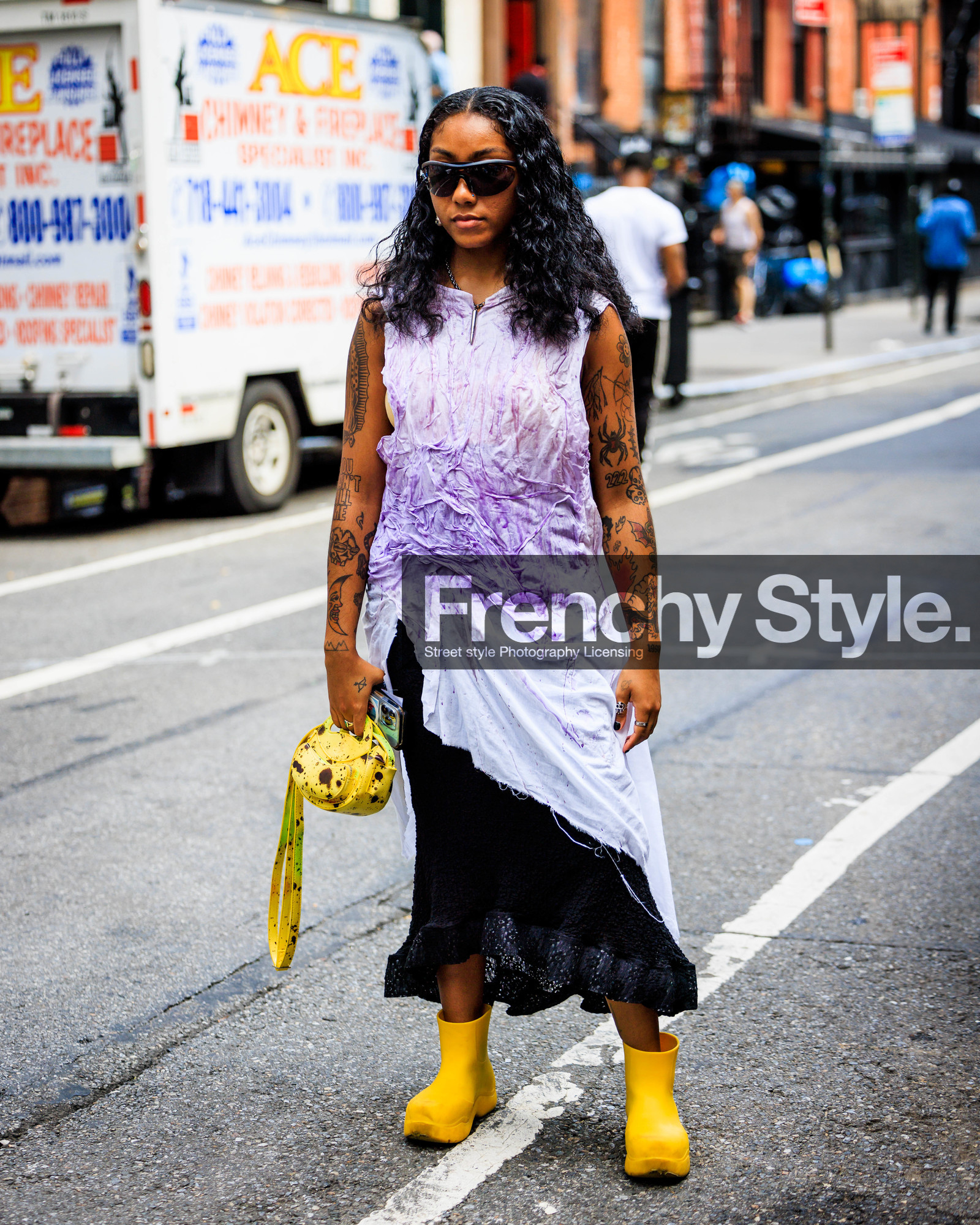 jonathan paciullo, FW, frenchystyle, fashion week, street style, vertical, full length, SPRING SUMMER 2024, SS 24, NYFW, NEW YORK