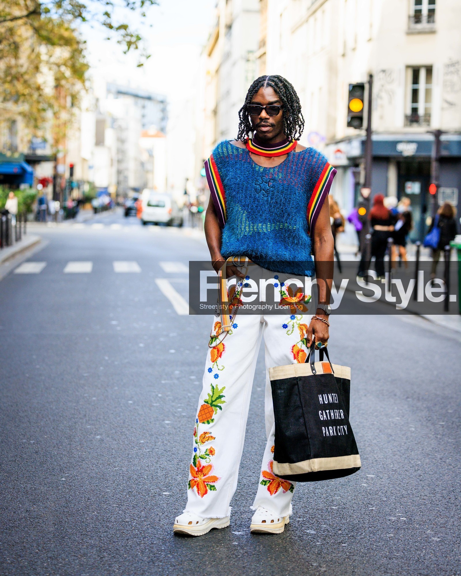 fashion week, frenchystyle, FW, jonathan paciullo, street style, PFW, PARIS, SPRING SUMMER 2024, SS 24, full length, vertical