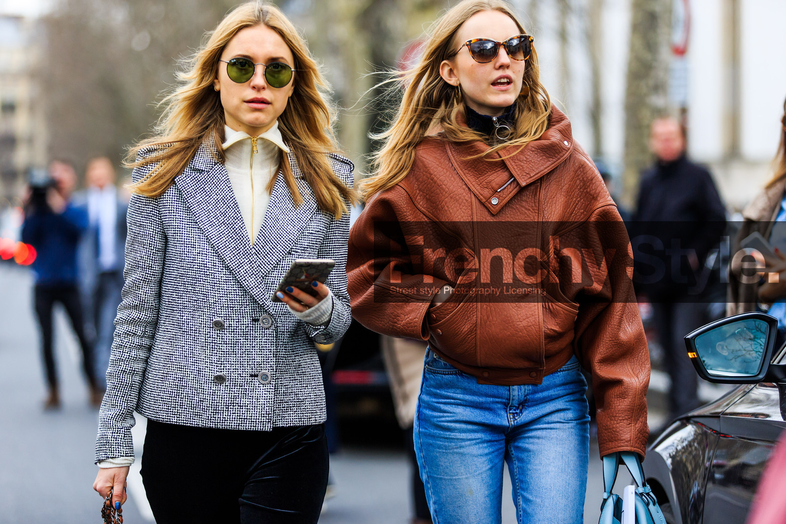 atmosphere details, AUTUMN WINTER 2016-2017, AW 16-17, black pants, blazer, blue denim, camel jacket, chanel, checked jacket, denim pants, detail, drawings, FALL WINTER 2016-2017, fashion week, frenchystyle, FW, FW 16-17, horizontal, jeans, jonathan paciullo, leather jacket, PARIS, pernille teisbaek, PFW, plaid, printed jacket, street style, studs, sunglasses, trousers, velvet, white shirt