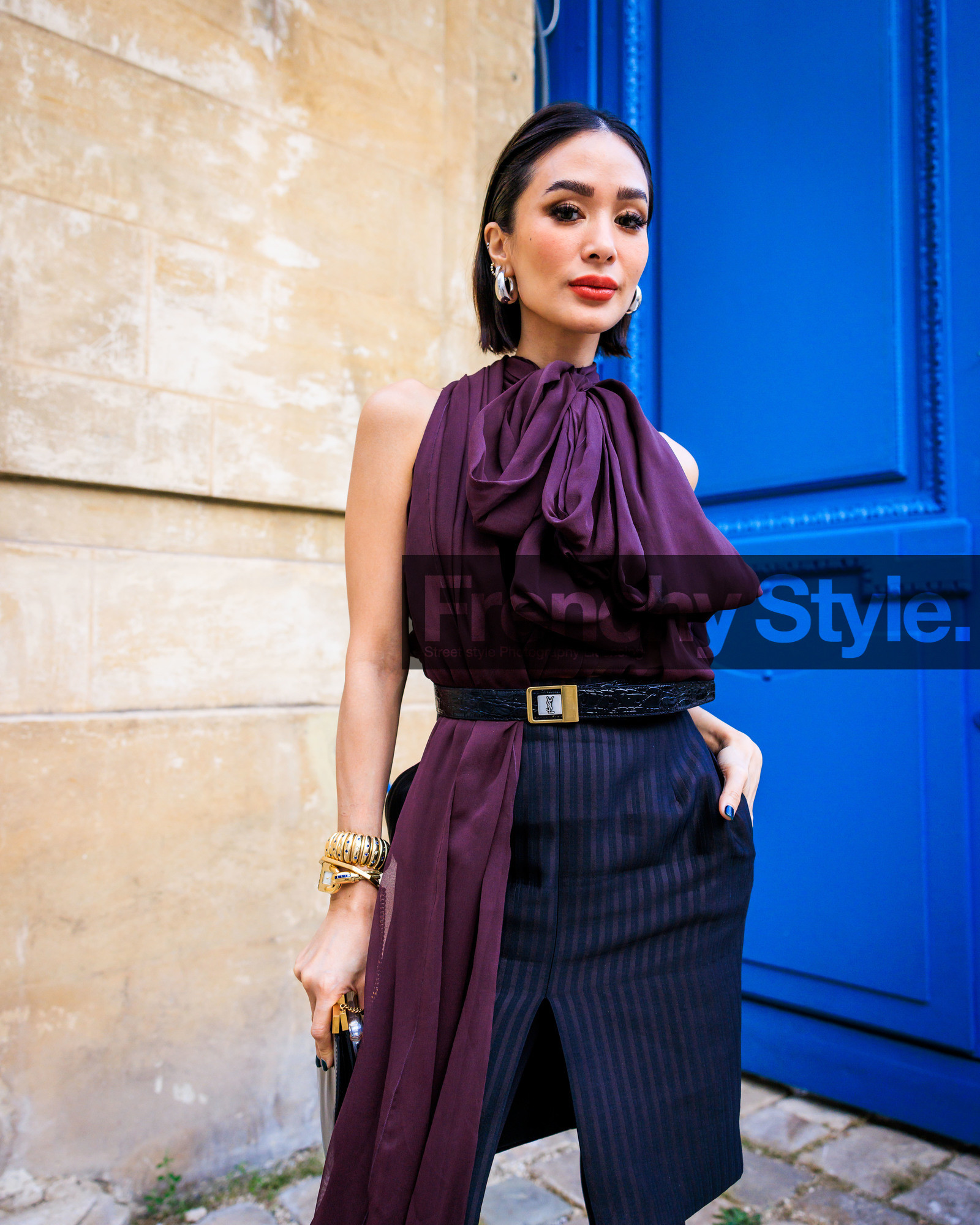 PARIS, PFW, fashion week, frenchystyle, FW, jonathan paciullo, street style, SPRING SUMMER 2024, SS 24, vertical, atmosphere details, detail
