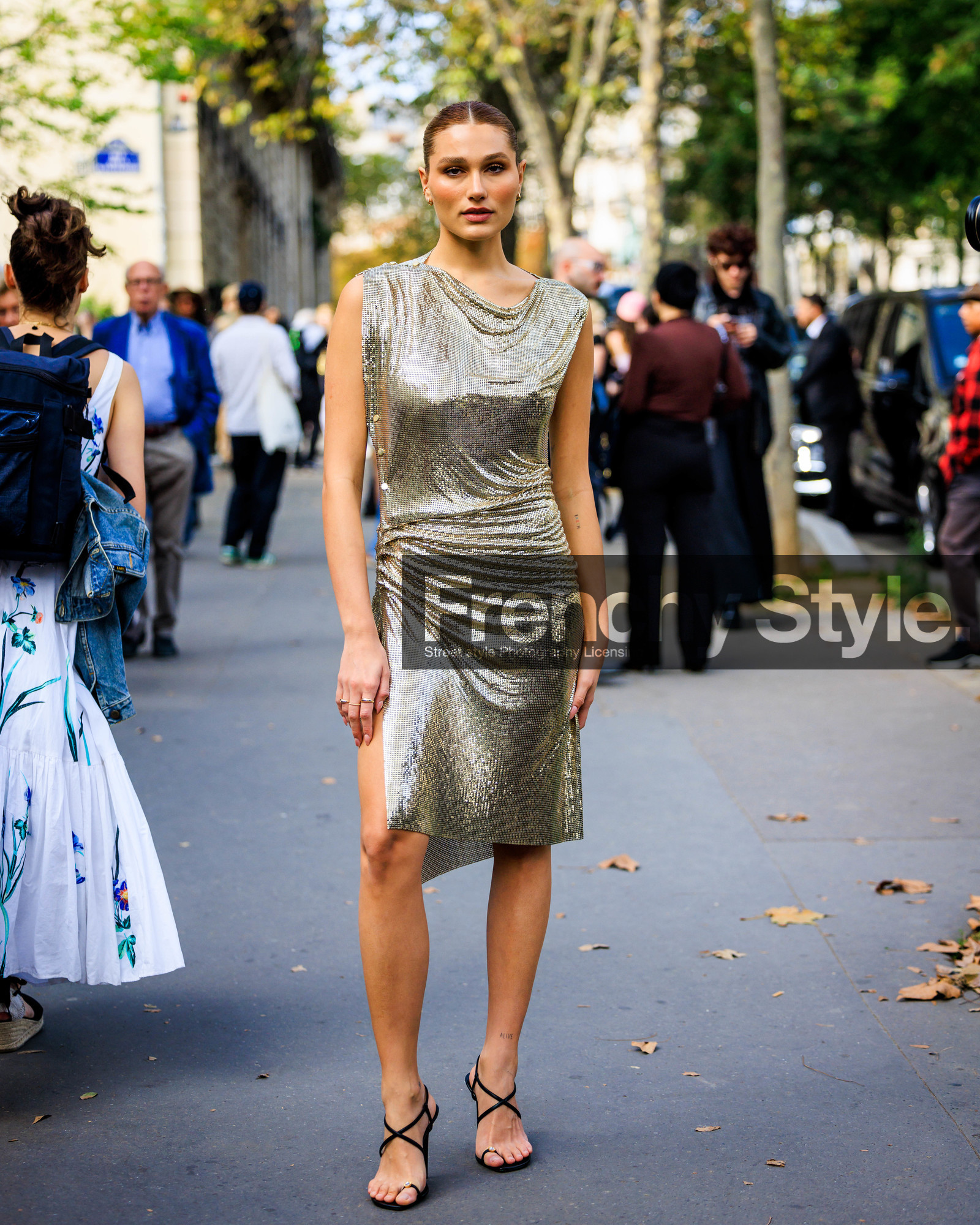 fashion week, frenchystyle, FW, jonathan paciullo, street style, PARIS, PFW, SPRING SUMMER 2024, SS 24, full length, vertical