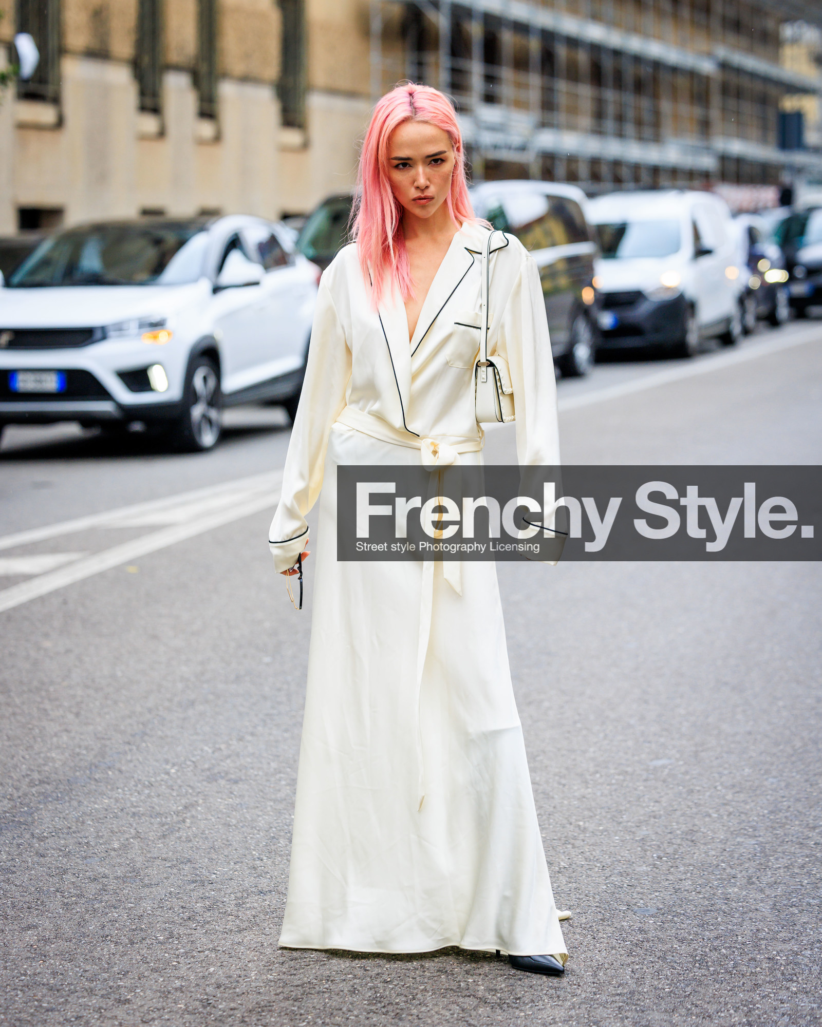 street style, jonathan paciullo, FW, fashion week, frenchystyle, MFW, MILAN, SPRING SUMMER 2024, SS 24, vertical, full length