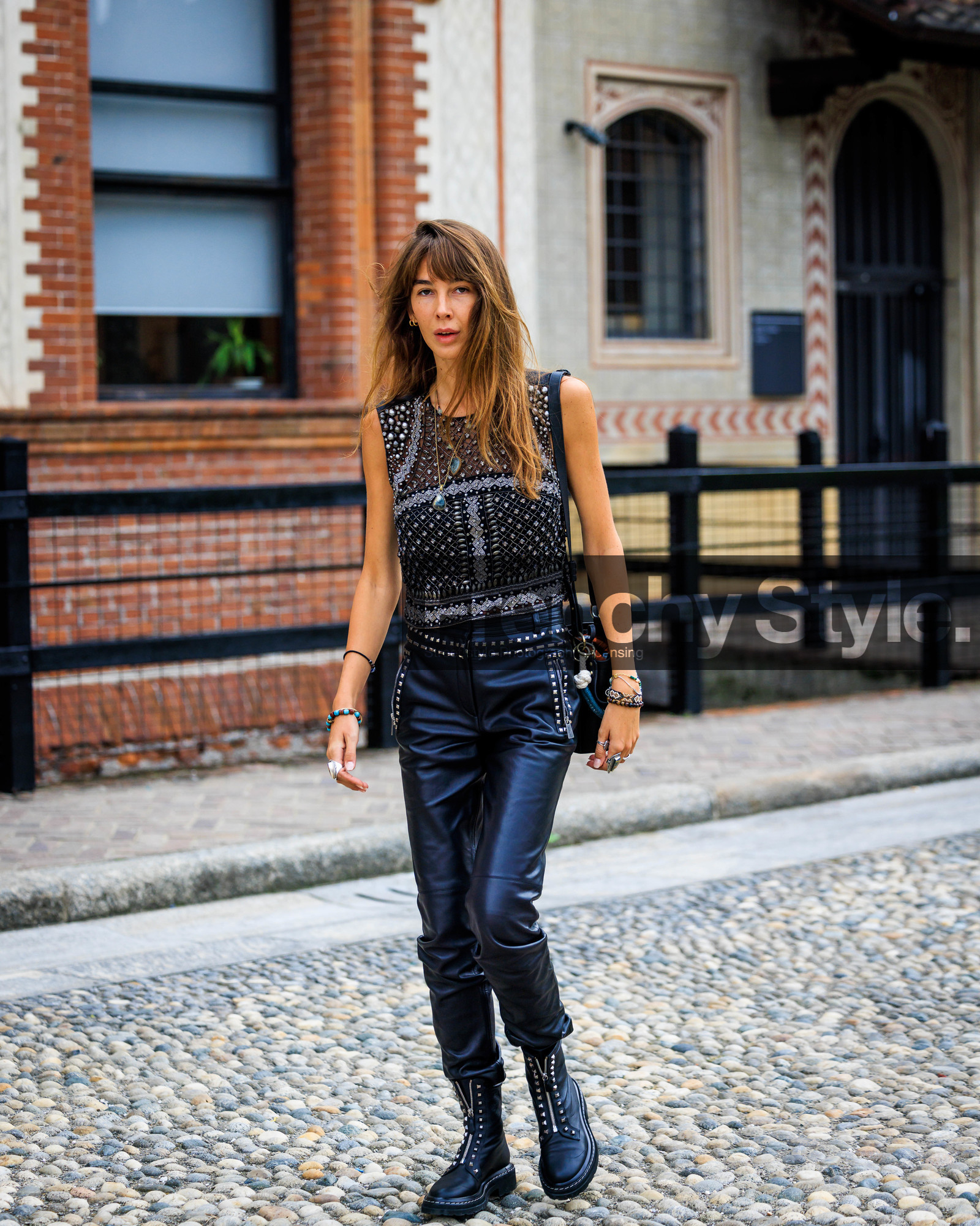 fashion week, frenchystyle, FW, jonathan paciullo, street style, MFW, MILAN, SPRING SUMMER 2024, SS 24, vertical, full length