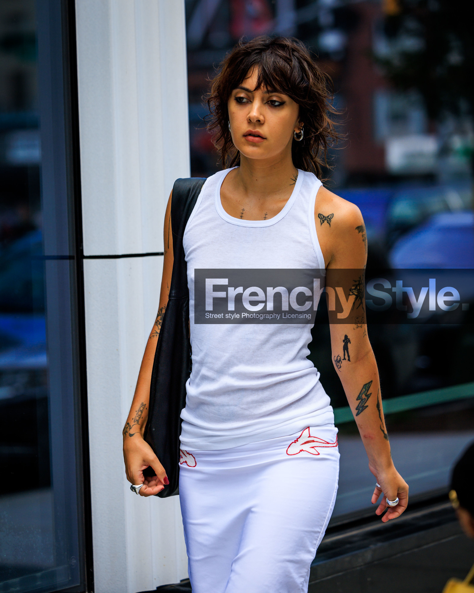 fashion week, frenchystyle, FW, jonathan paciullo, street style, vertical, detail, atmosphere details, NYFW, NEW YORK, SPRING SUMMER 2024, SS 24