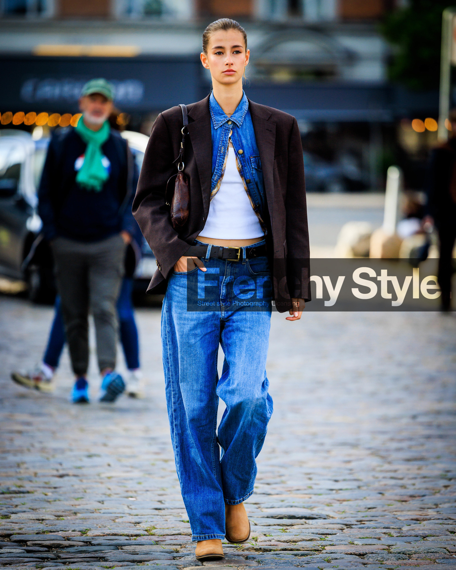 street style, jonathan paciullo, FW, frenchystyle, fashion week, COPENHAGEN, CPHFW, SPRING SUMMER 2024, SS 24, vertical, full length