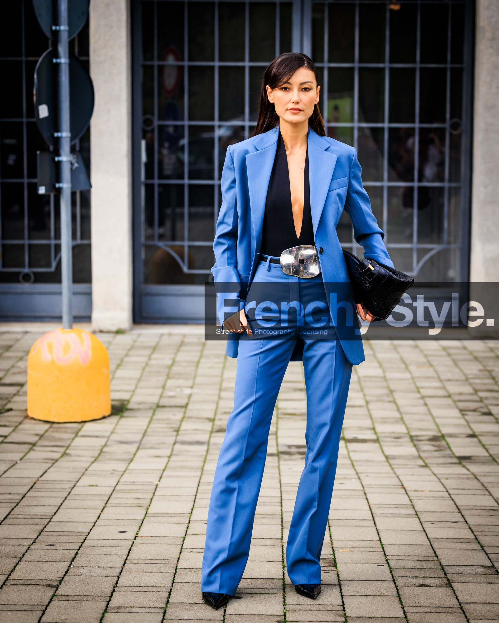 street style, jonathan paciullo, FW, fashion week, frenchystyle, MFW, MILAN, SPRING SUMMER 2024, SS 24, vertical, full length