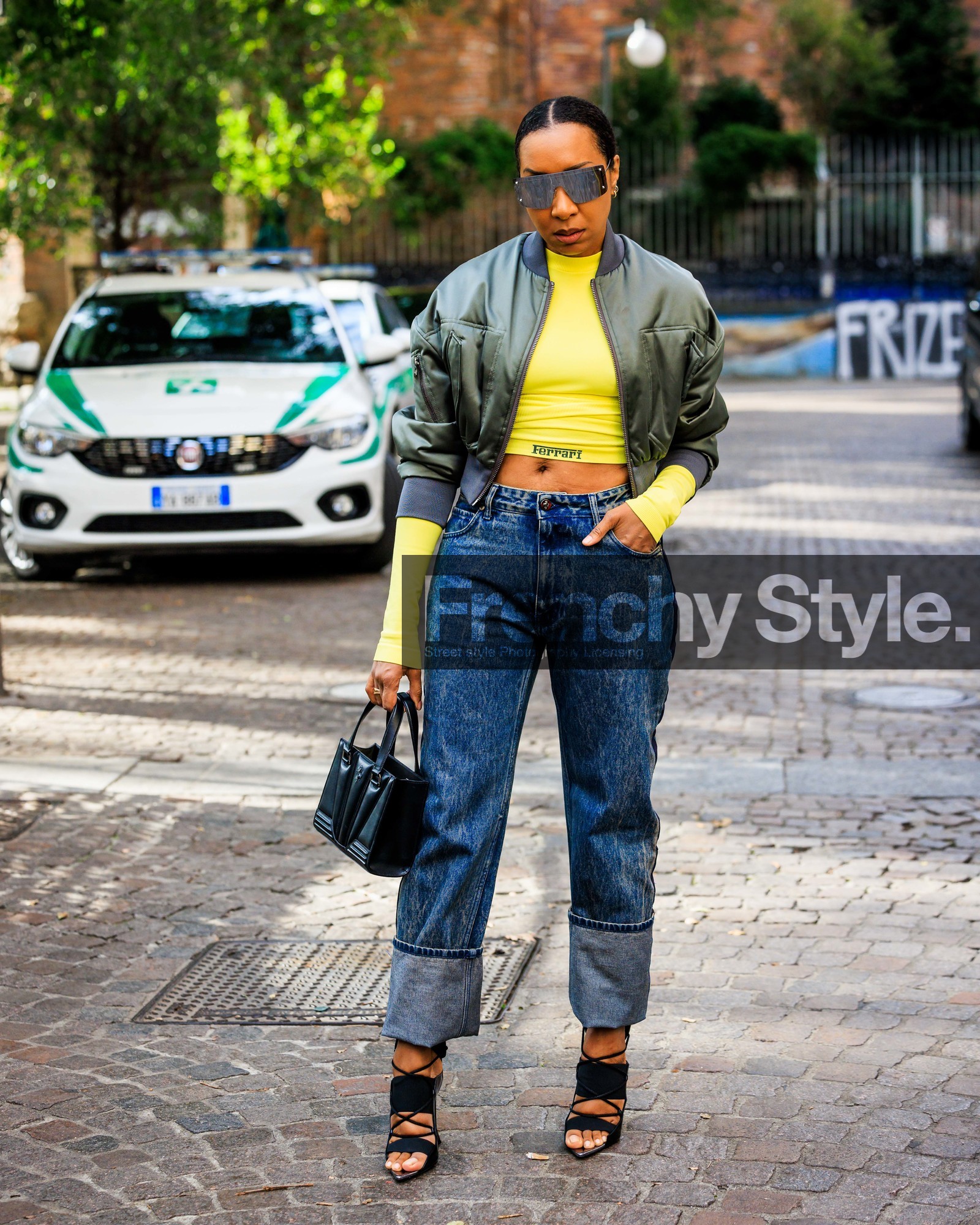 street style, jonathan paciullo, FW, fashion week, frenchystyle, MFW, MILAN, SPRING SUMMER 2024, SS 24, vertical, full length
