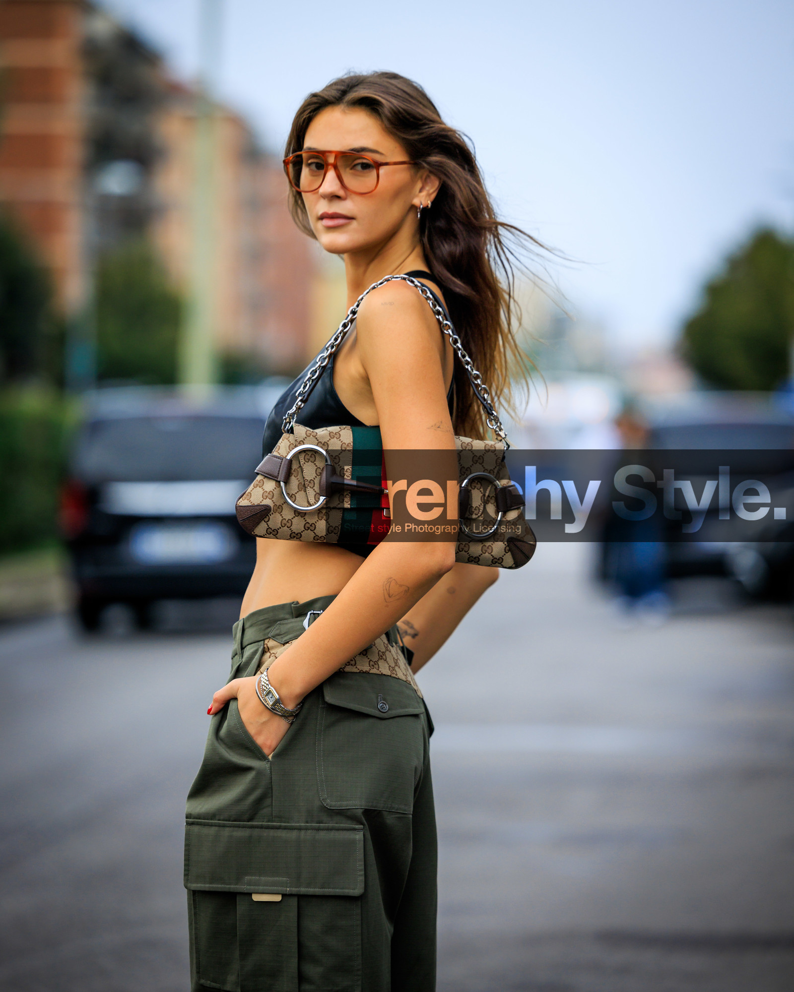 street style, jonathan paciullo, FW, fashion week, frenchystyle, MFW, MILAN, SPRING SUMMER 2024, SS 24, vertical, atmosphere details, detail