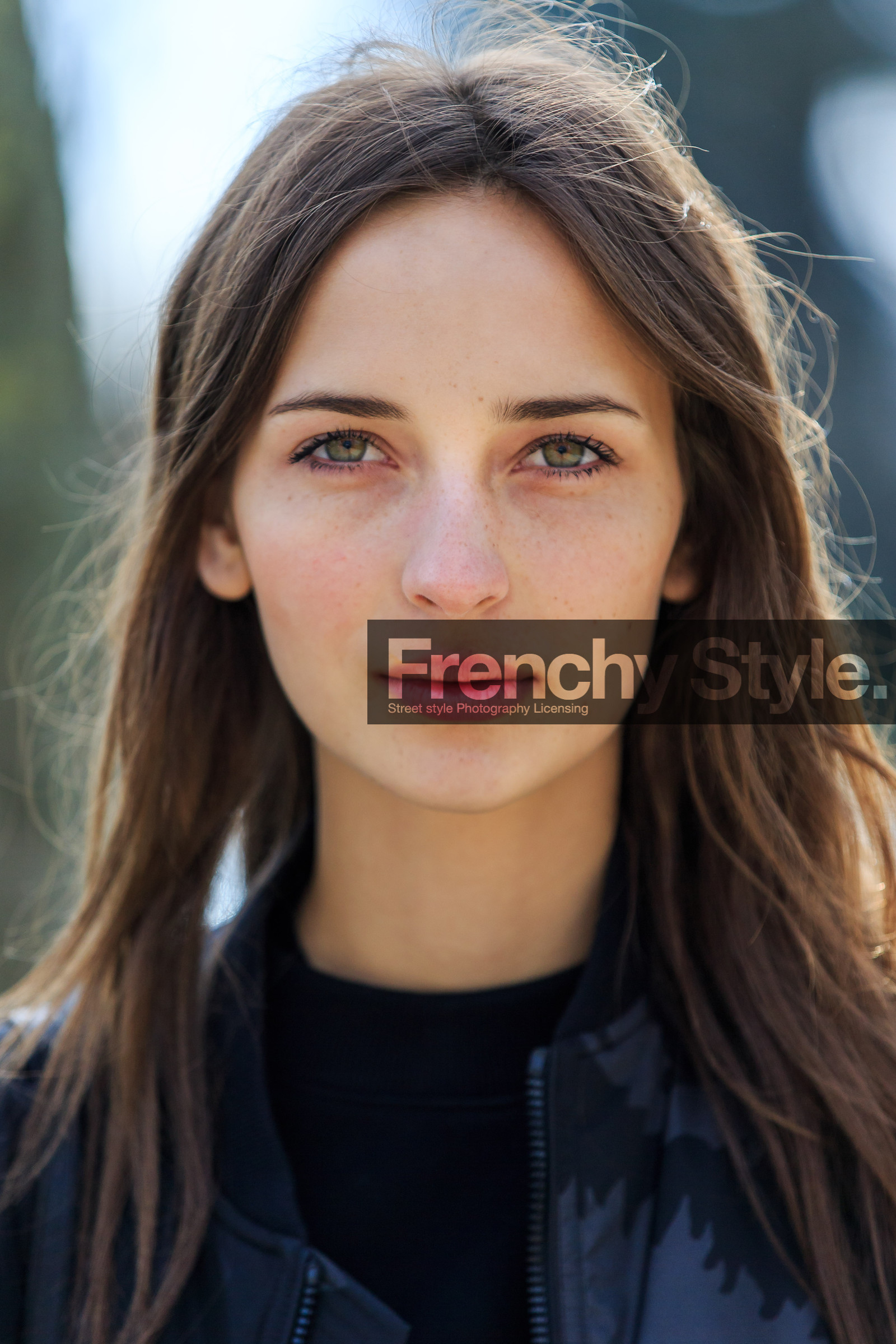 AUTUMN WINTER 2016-2017, AW 16-17, black jacket, detail, FALL WINTER 2016-2017, fashion week, frenchystyle, FW, FW 16-17, jonathan paciullo, long hair, model, PARIS, PFW, portrait, skincare, street style, vertical, waleska gorczevski
