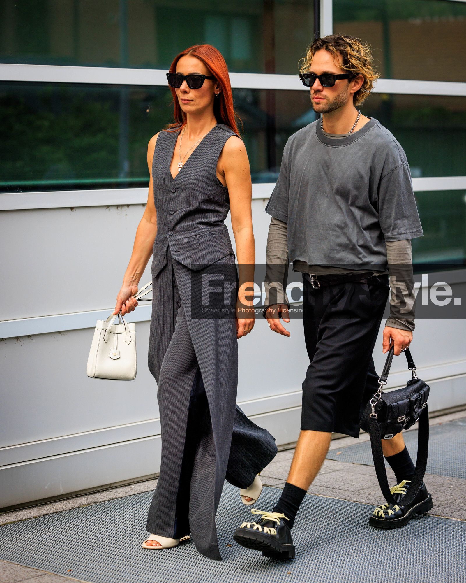 fashion week, frenchystyle, FW, jonathan paciullo, street style, MFW, MILAN, SPRING SUMMER 2024, SS 24, vertical, full length