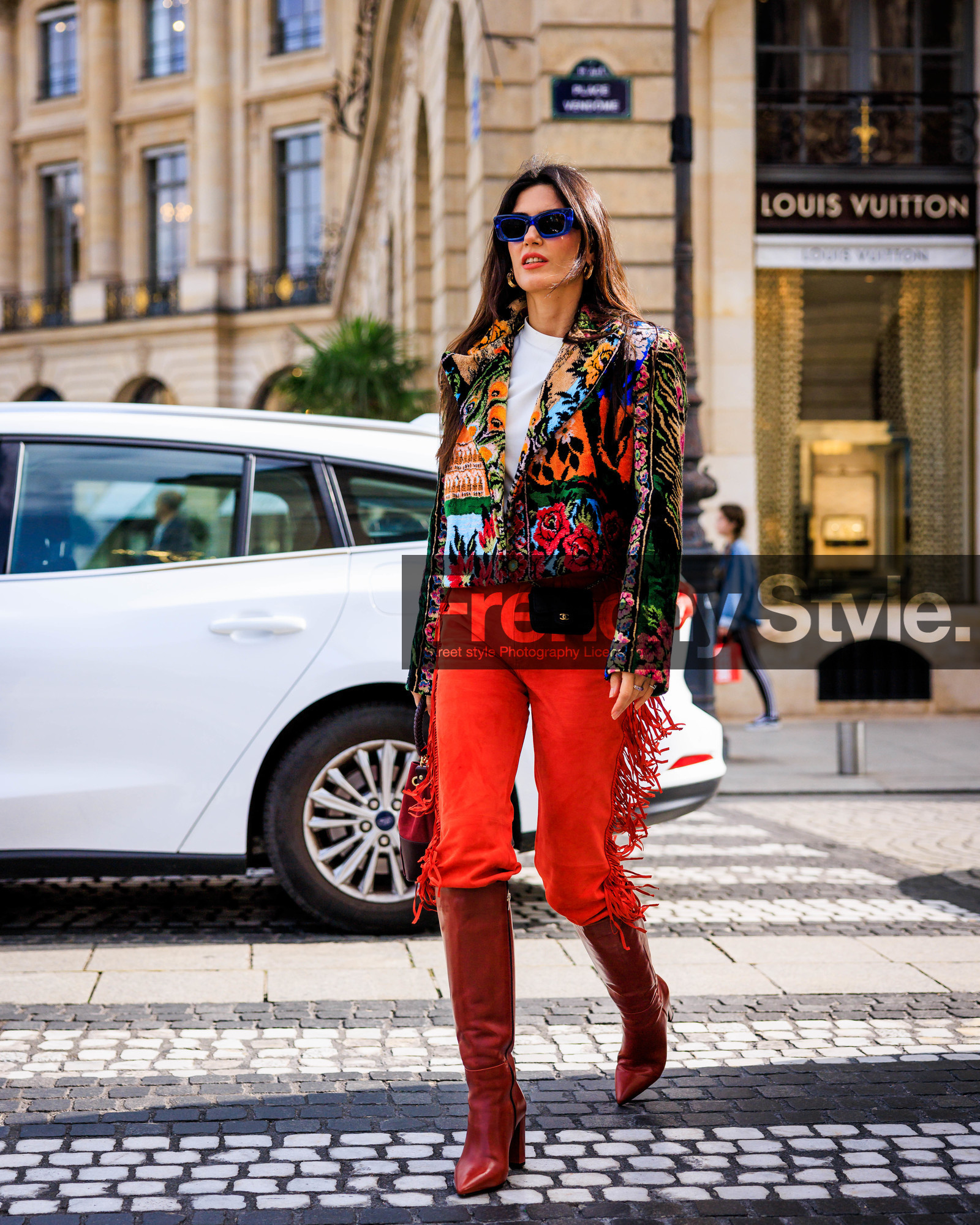 PARIS, PFW, fashion week, frenchystyle, FW, jonathan paciullo, street style, SPRING SUMMER 2024, SS 24, full length, vertical