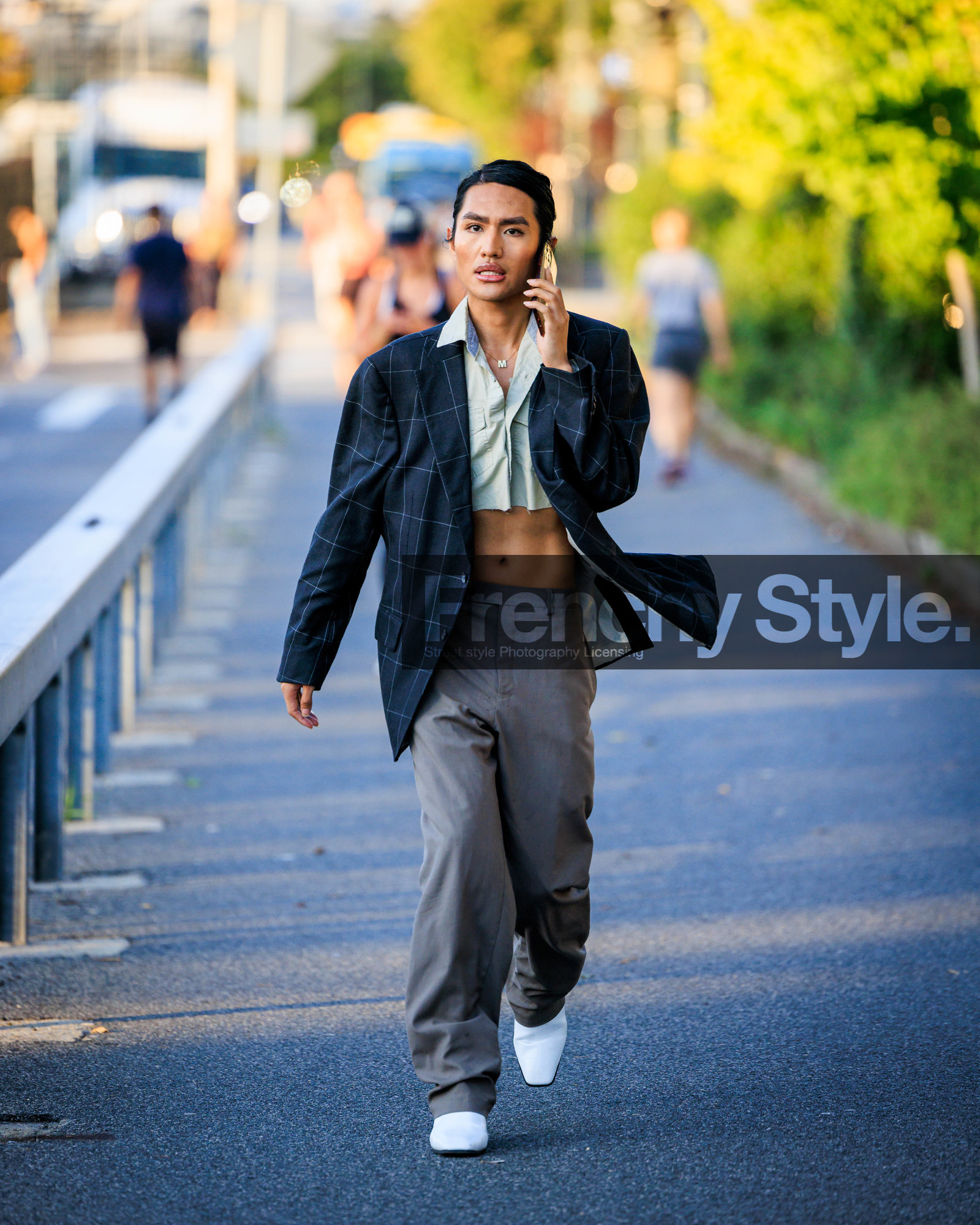 jonathan paciullo, FW, frenchystyle, fashion week, street style, vertical, full length, SPRING SUMMER 2024, SS 24, NYFW, NEW YORK