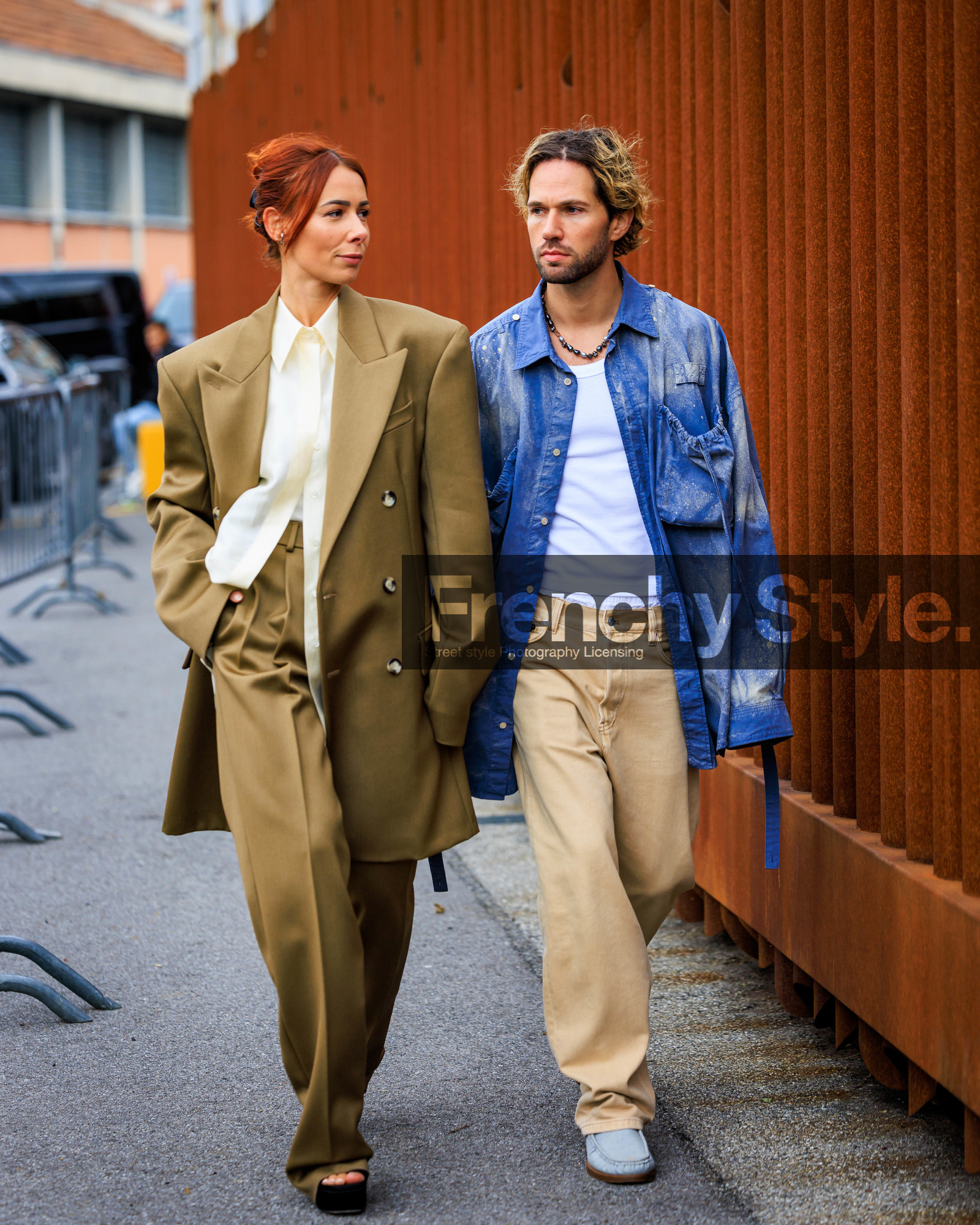 street style, jonathan paciullo, FW, fashion week, frenchystyle, MFW, MILAN, SPRING SUMMER 2024, SS 24, vertical, full length