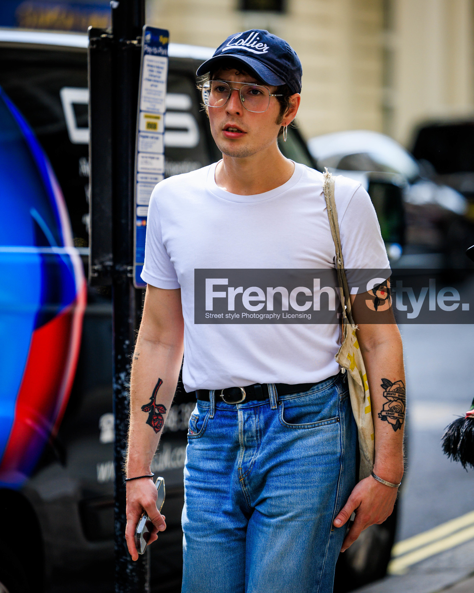 fashion week, frenchystyle, FW, jonathan paciullo, street style, LFW, LONDON, atmosphere details, detail, SPRING SUMMER 2024, SS 24