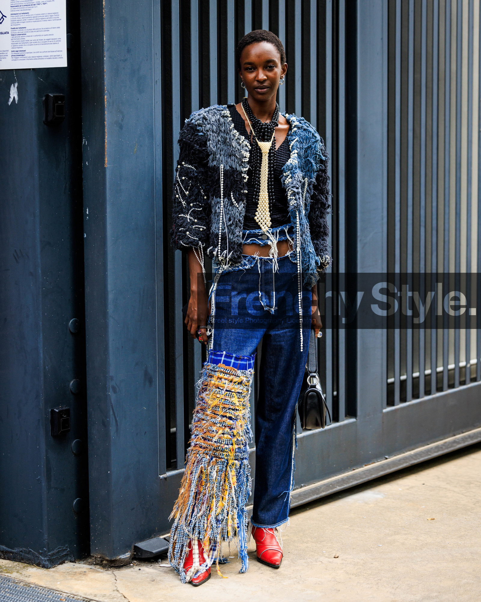 fashion week, frenchystyle, FW, jonathan paciullo, street style, MFW, MILAN, SPRING SUMMER 2024, SS 24, vertical, full length