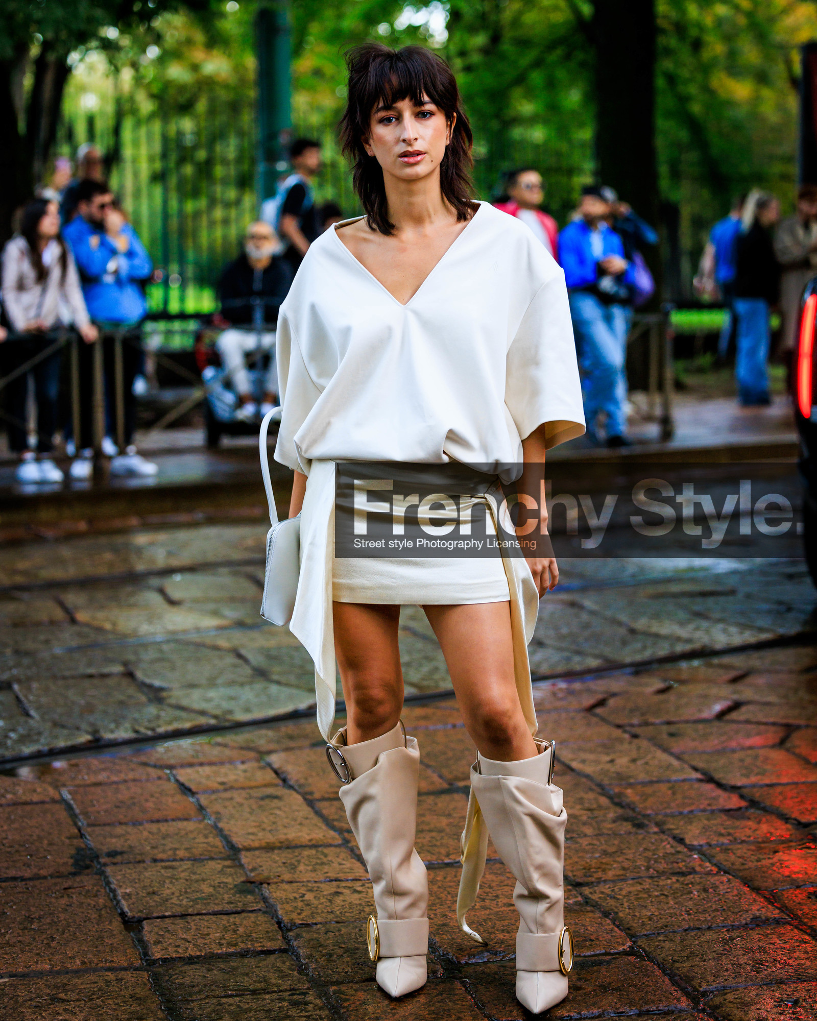 MILAN, MFW, frenchystyle, fashion week, FW, jonathan paciullo, street style, SPRING SUMMER 2024, SS 24, vertical, full length