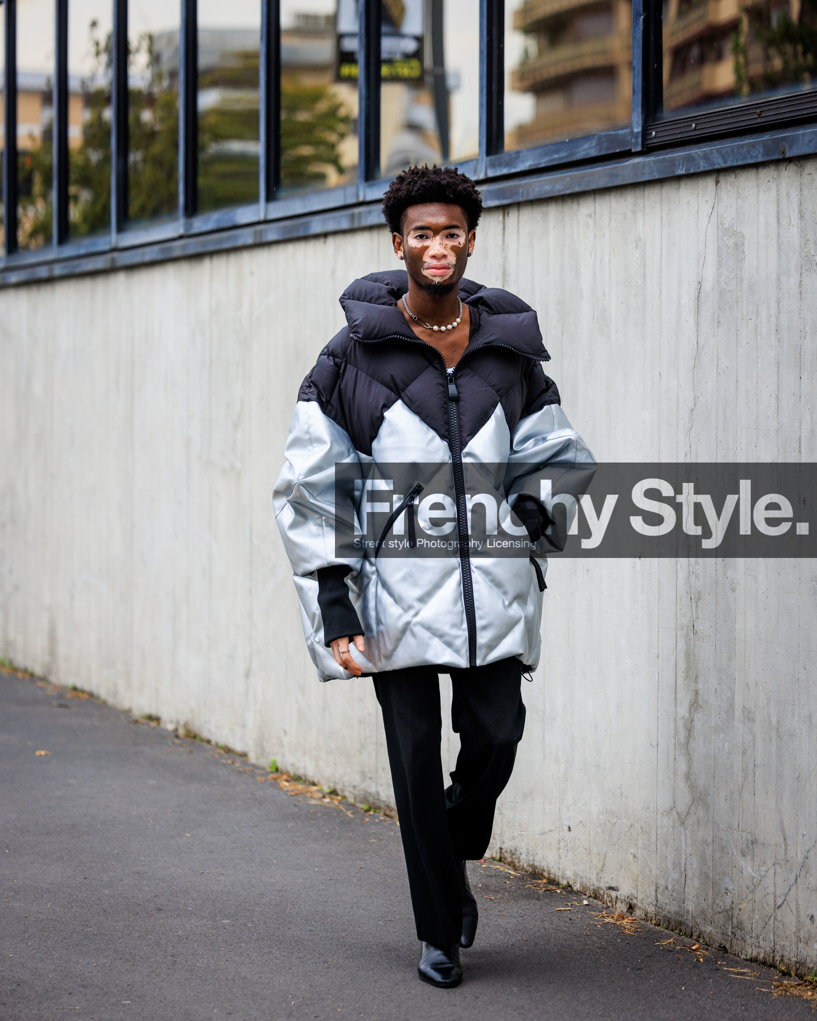 street style, jonathan paciullo, FW, fashion week, frenchystyle, MFW, MILAN, SPRING SUMMER 2024, SS 24, vertical, full length