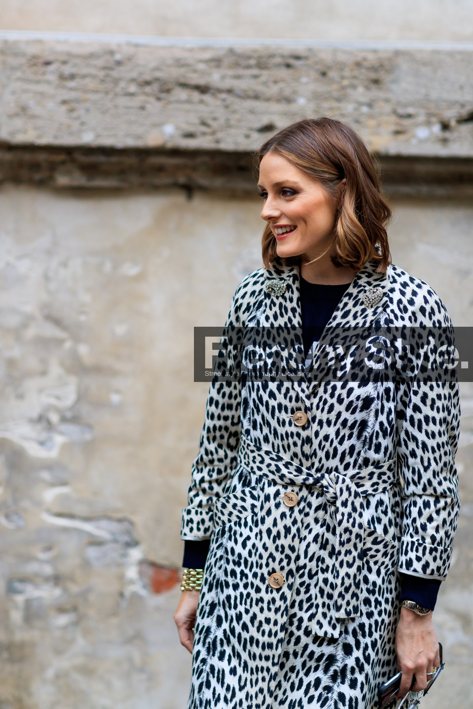animal print, black and white, graphic jacket, leopard, printed jacket, fashion week, frenchystyle, FW, jonathan paciullo, street style, MFW, MILAN, AUTUMN WINTER 2018-2019, FALL WINTER 2018-2019, FW 18-19, vertical, detail, atmosphere details, olivia palermo