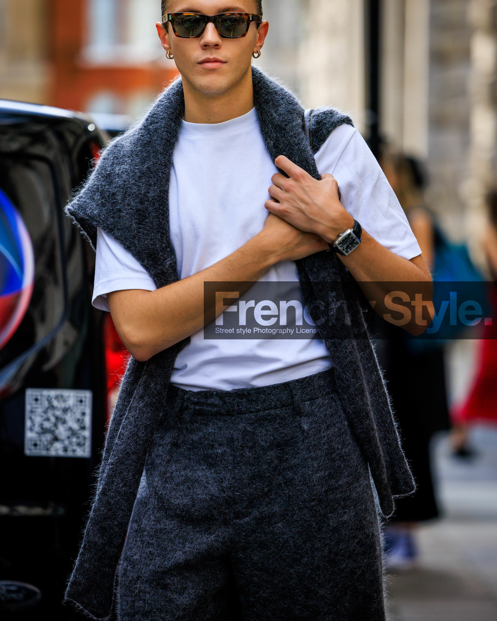 fashion week, frenchystyle, FW, jonathan paciullo, street style, LFW, LONDON, atmosphere details, detail, SPRING SUMMER 2024, SS 24