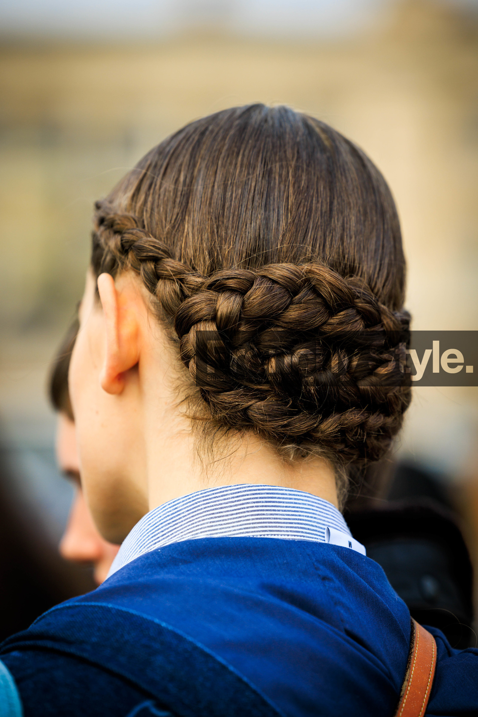 back details, braided hair, dior, model, fashion week, frenchystyle, FW, jonathan paciullo, street style, AUTUMN WINTER 2022-2023, FALL WINTER 2022_2023, FW 22-23, PFW, PARIS, vertical, detail