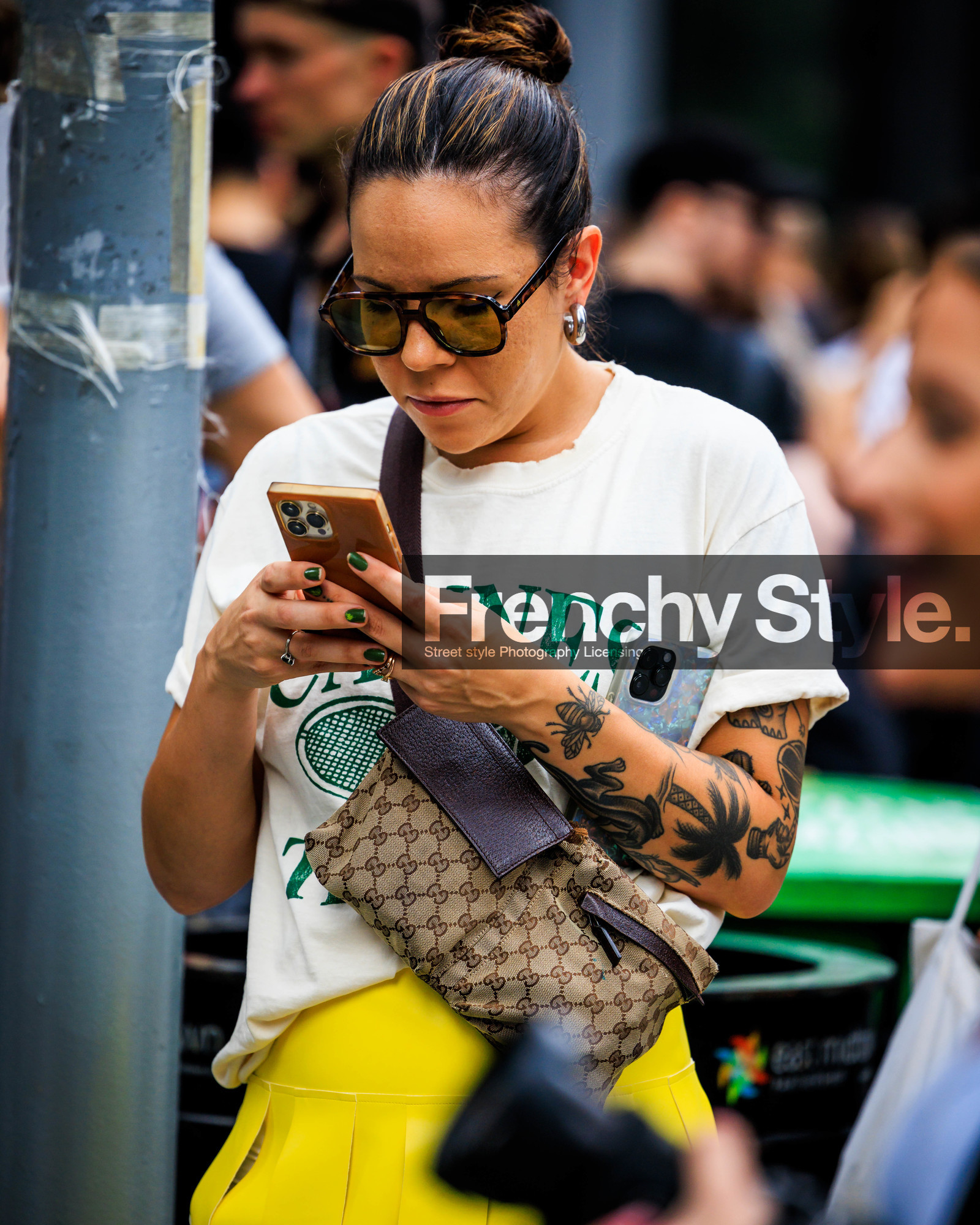 jonathan paciullo, FW, frenchystyle, fashion week, street style, vertical, detail, atmosphere details, NYFW, NEW YORK, SPRING SUMMER 2024, SS 24