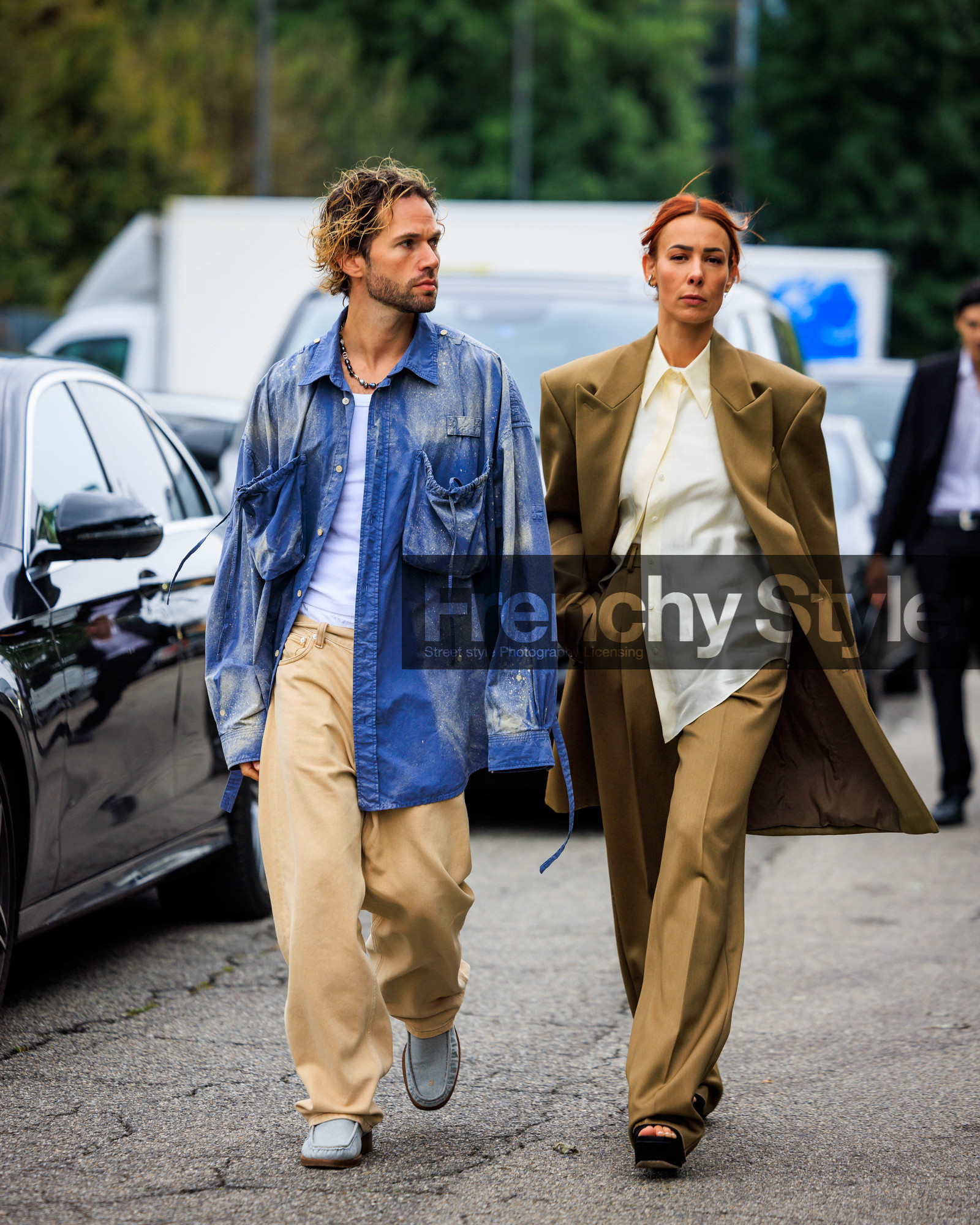 street style, jonathan paciullo, FW, fashion week, frenchystyle, MFW, MILAN, SPRING SUMMER 2024, SS 24, vertical, full length