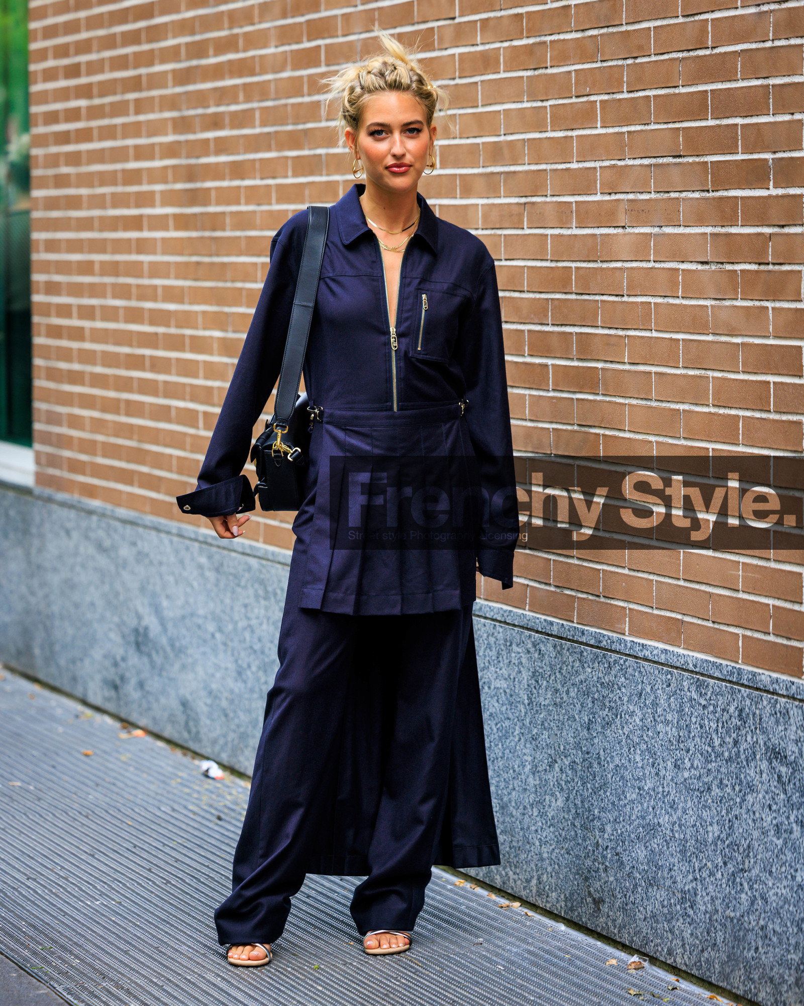 fashion week, frenchystyle, FW, jonathan paciullo, street style, MFW, MILAN, SPRING SUMMER 2024, SS 24, vertical, full length