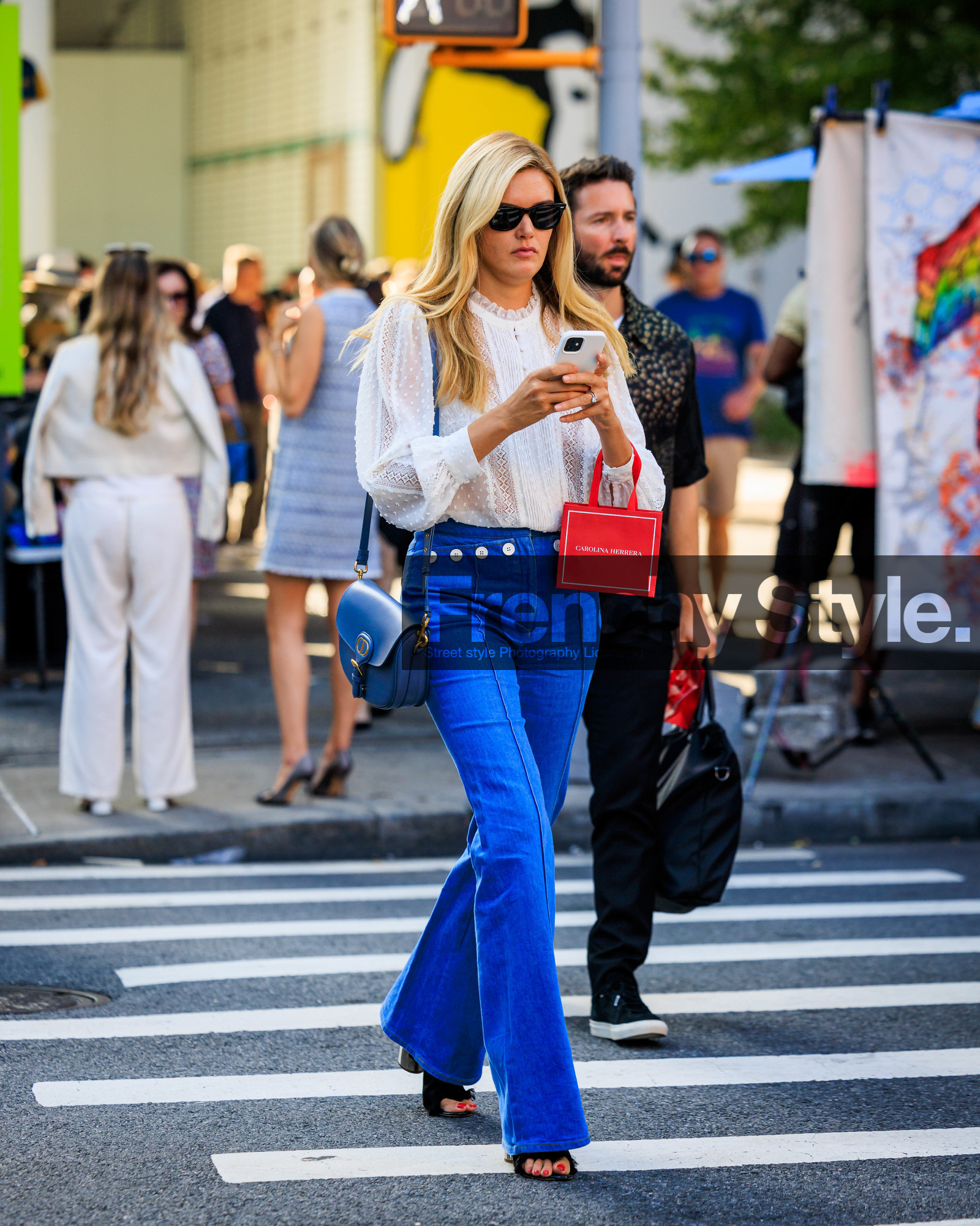 jonathan paciullo, FW, frenchystyle, fashion week, street style, vertical, full length, SPRING SUMMER 2024, SS 24, NYFW, NEW YORK
