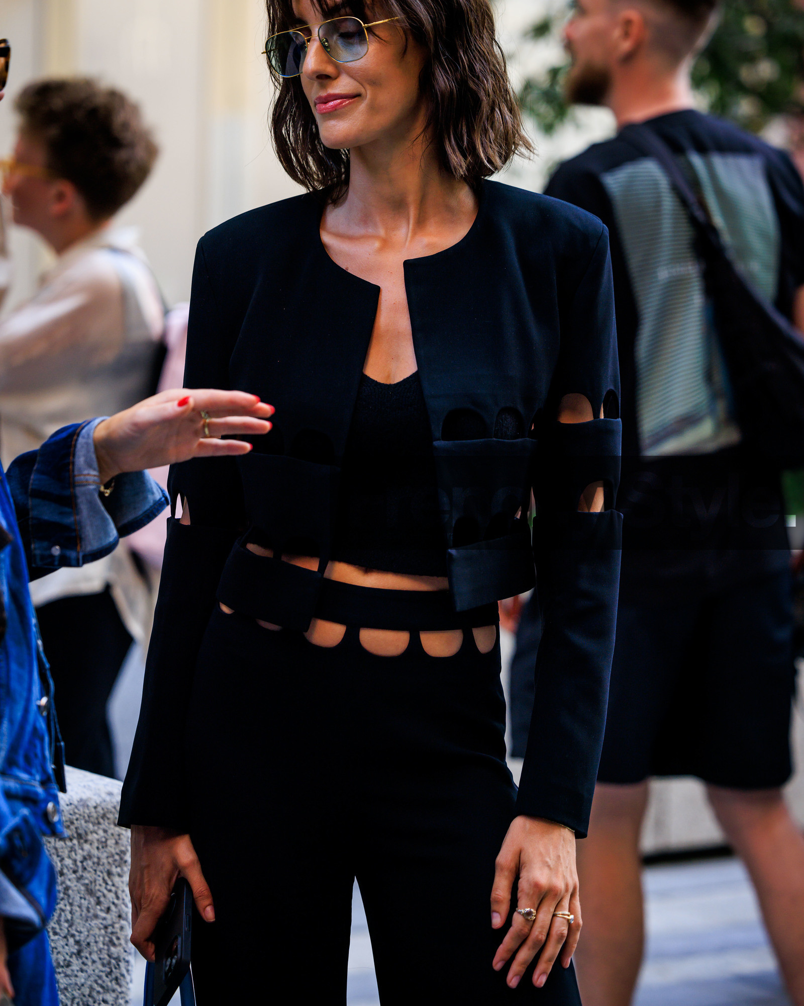 fashion week, frenchystyle, FW, jonathan paciullo, street style, LFW, LONDON, atmosphere details, detail, SPRING SUMMER 2024, SS 24