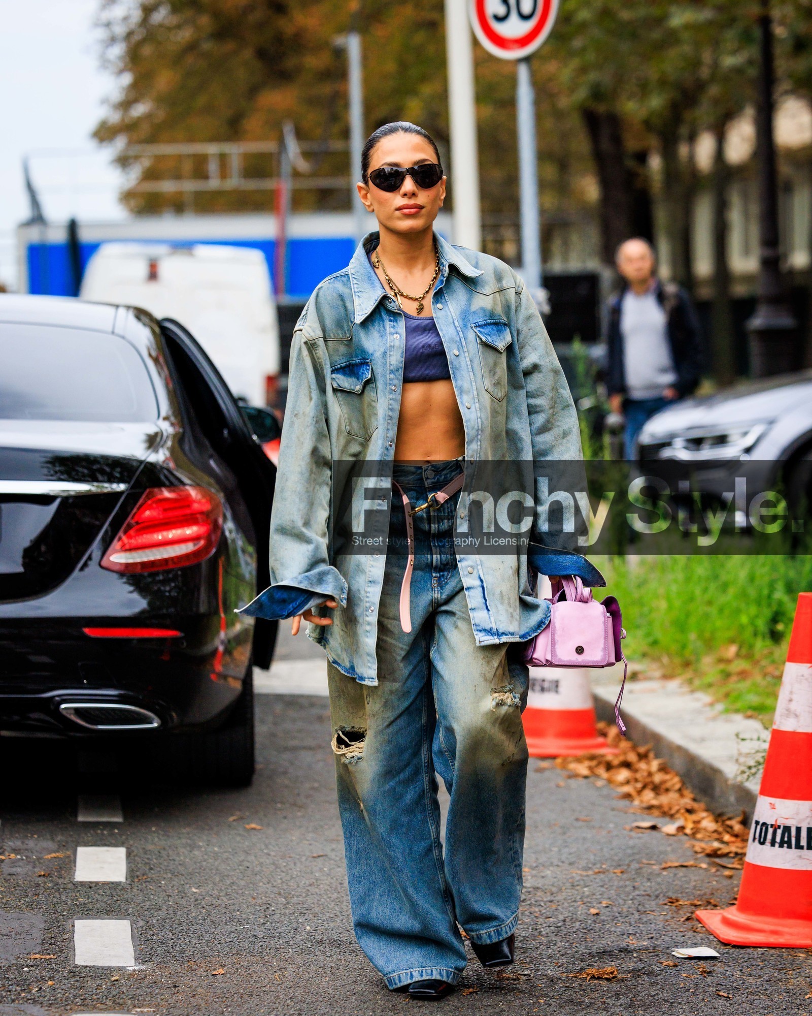 fashion week, frenchystyle, FW, jonathan paciullo, street style, PARIS, PFW, SPRING SUMMER 2024, SS 24, full length, vertical