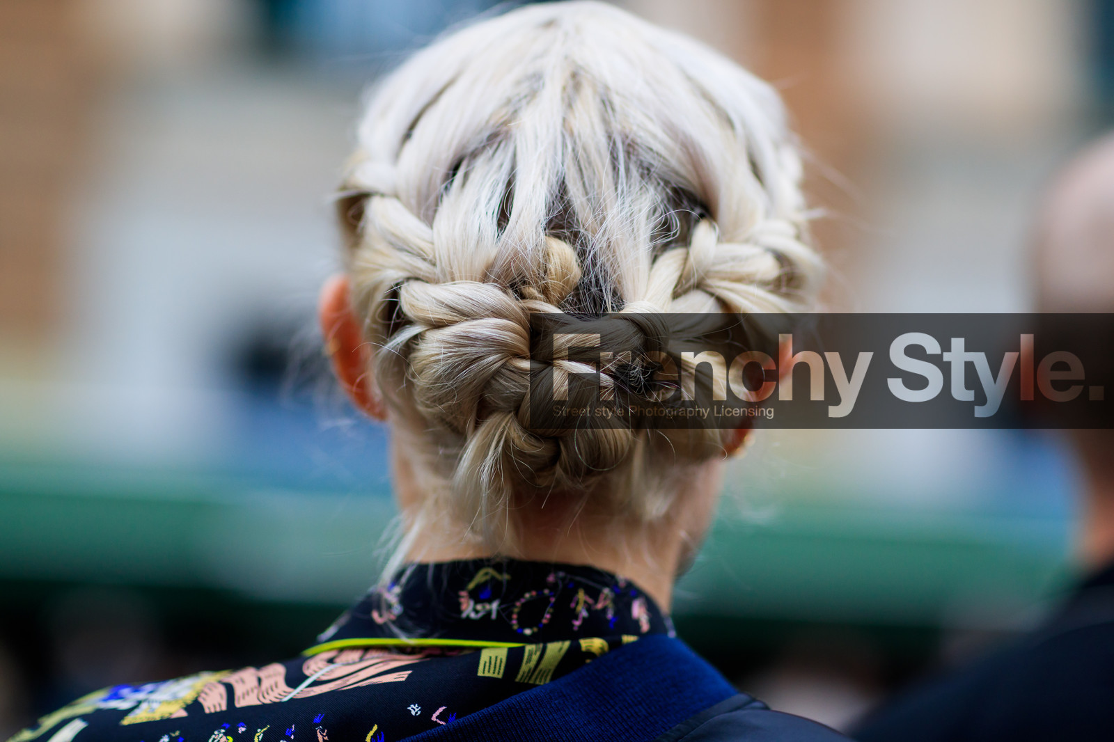 atmosphere details, AUTUMN WINTER 2017-2018, AW 17-18, back detail, black jacket, braids, detail, FALL WINTER 2017-2018, fashion week, frenchystyle, FW, FW 17-18, horizontal, jonathan paciullo, MFW, MILAN, street style