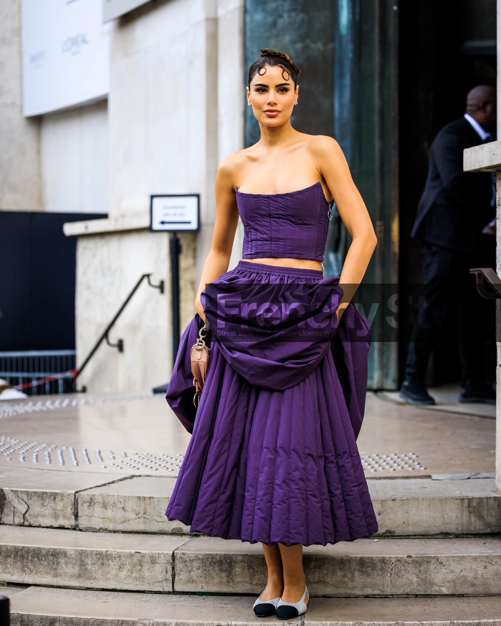 fashion week, frenchystyle, FW, jonathan paciullo, street style, PFW, PARIS, SPRING SUMMER 2024, SS 24, full length, vertical