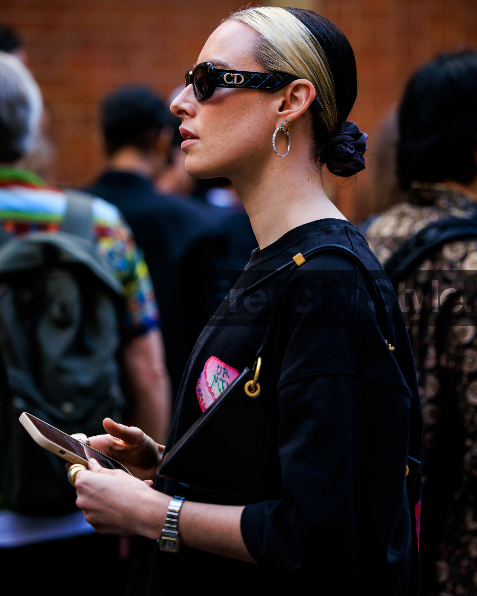 fashion week, frenchystyle, FW, jonathan paciullo, street style, LFW, LONDON, atmosphere details, detail, SPRING SUMMER 2024, SS 24