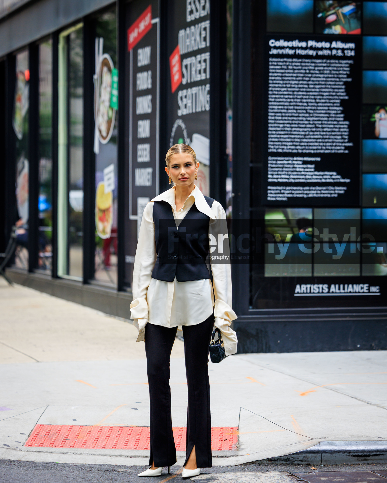 fashion week, frenchystyle, FW, jonathan paciullo, street style, vertical, detail, atmosphere details, NYFW, NEW YORK, SPRING SUMMER 2024, SS 24