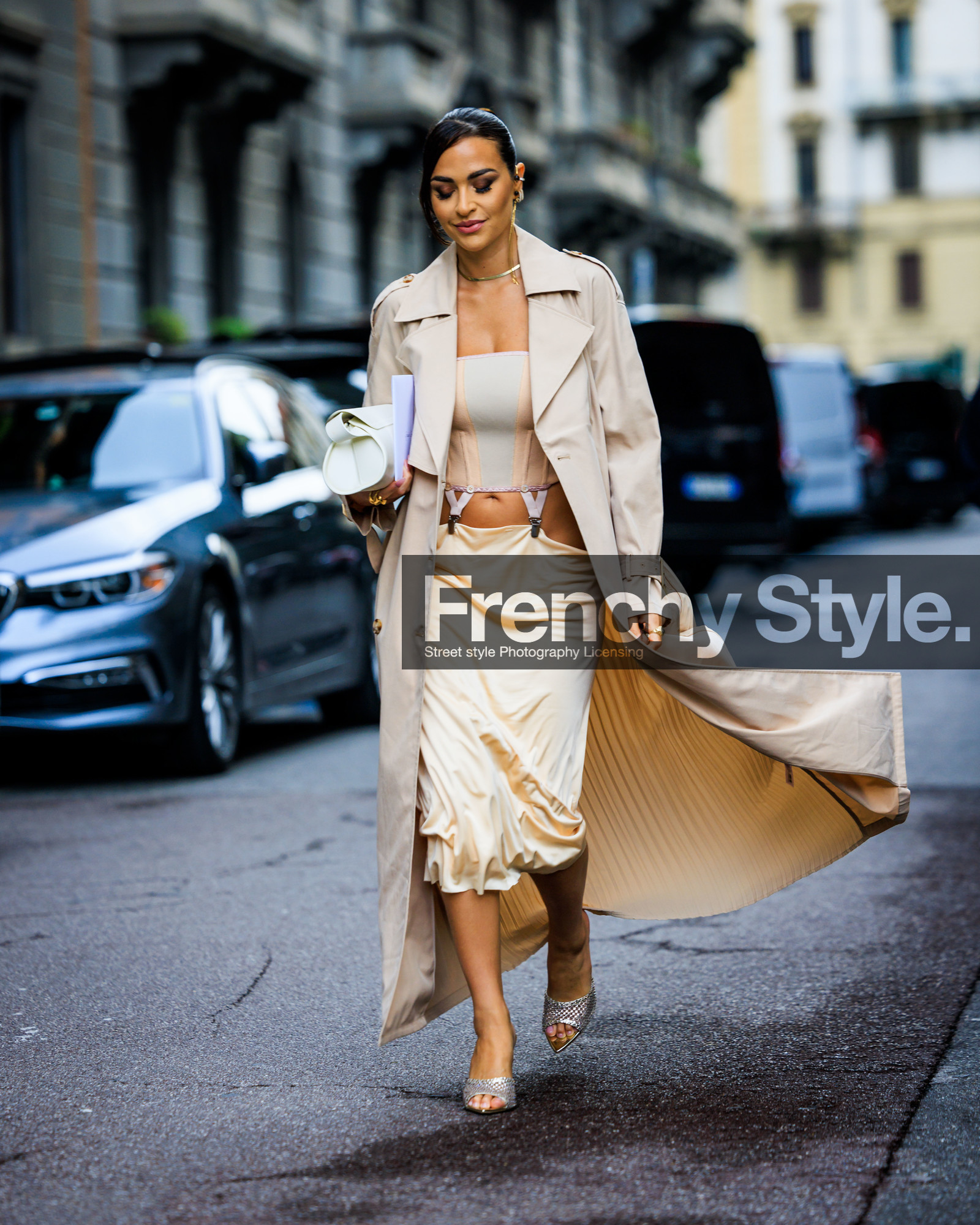 fashion week, frenchystyle, street style, jonathan paciullo, FW, MFW, MILAN, SPRING SUMMER 2024, SS 24, vertical, full length