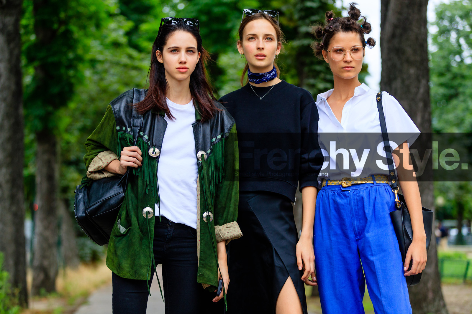 ari westphal, asymetric, atmosphere details, AUTUMN WINTER 2016-2017, AW 16-17, black bag, black denim, black skirt, black sweater, black top, blue bandana, blue pants, denim pants, detail, FALL WINTER 2016-2017, fashion week, frenchystyle, fringes, FW, FW 16-17, green jacket, HAUTE COUTURE, horizontal, jeans, jonathan paciullo, leather backpack, leather bag, leather jacket, MENSWEAR, model, PARIS, PFW, street style, suede jacket, trousers, waleska gorczevski, white shirt, white t shirt, wide pants