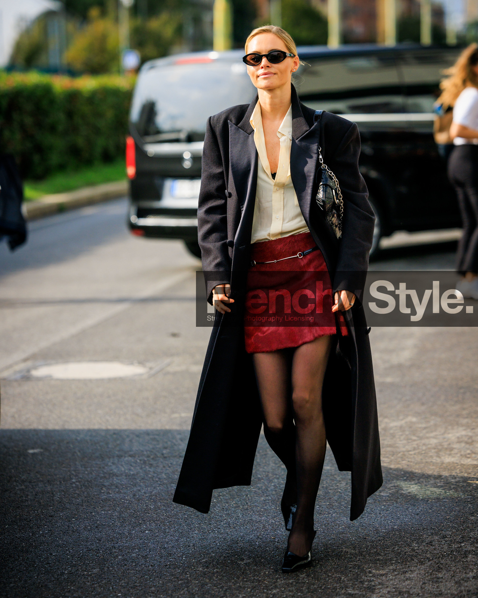 street style, jonathan paciullo, FW, fashion week, frenchystyle, MFW, MILAN, SPRING SUMMER 2024, SS 24, vertical, full length