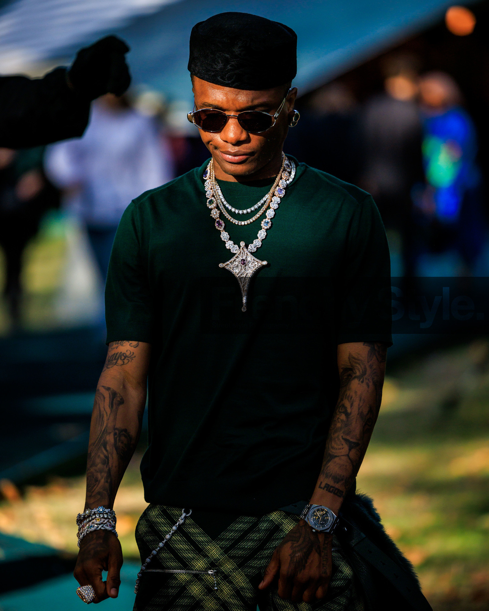 fashion week, frenchystyle, FW, jonathan paciullo, street style, LFW, LONDON, atmosphere details, detail, SPRING SUMMER 2024, SS 24