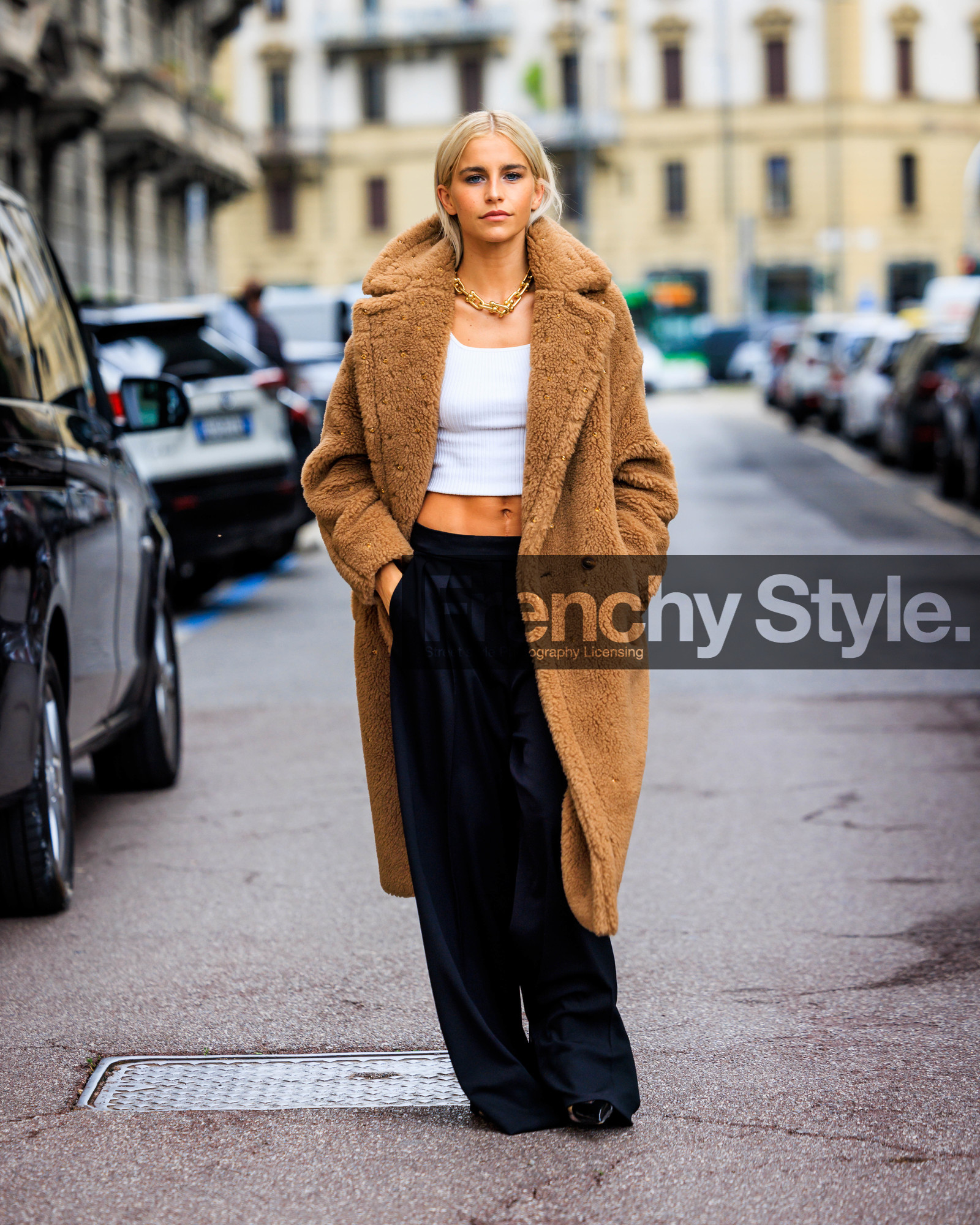 fashion week, frenchystyle, street style, jonathan paciullo, FW, MFW, MILAN, SPRING SUMMER 2024, SS 24, vertical, full length