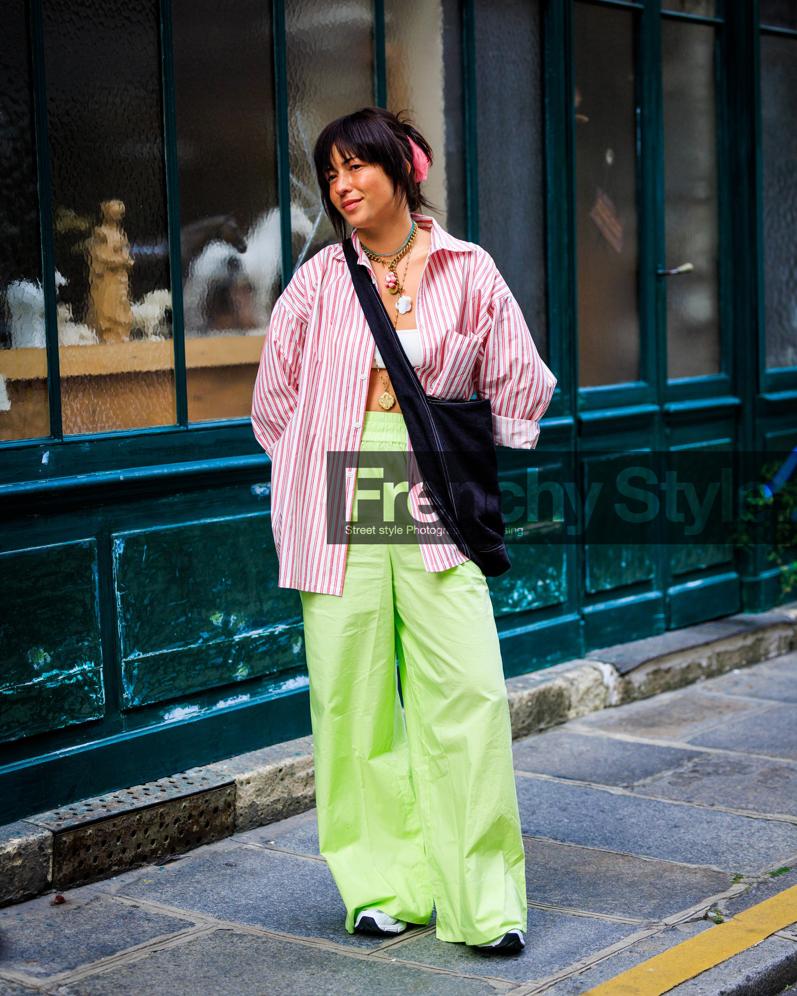 fashion week, frenchystyle, FW, jonathan paciullo, street style, PARIS, PFW, SPRING SUMMER 2024, SS 24, full length, vertical