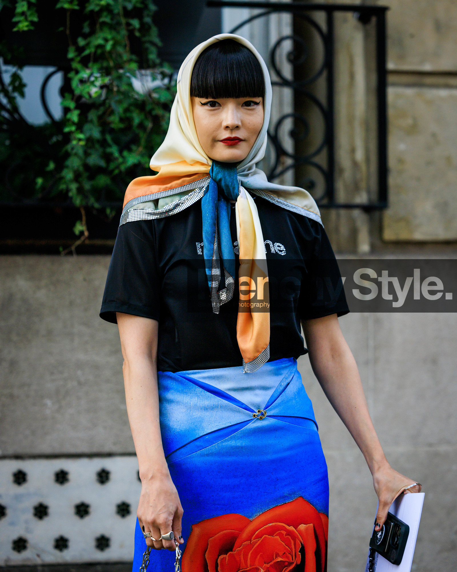 fashion week, frenchystyle, FW, jonathan paciullo, street style, PARIS, PFW, SPRING SUMMER 2024, SS 24, vertical, atmosphere details, detail