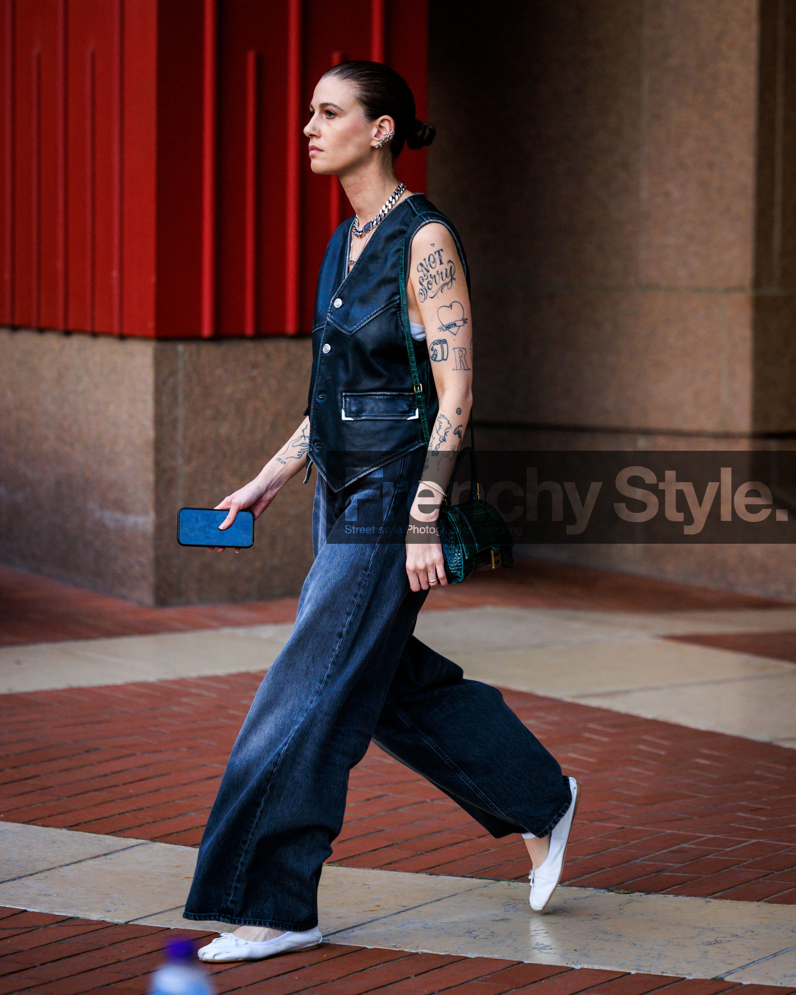 fashion week, frenchystyle, FW, jonathan paciullo, street style, LFW, LONDON, full length, SPRING SUMMER 2024, SS 24