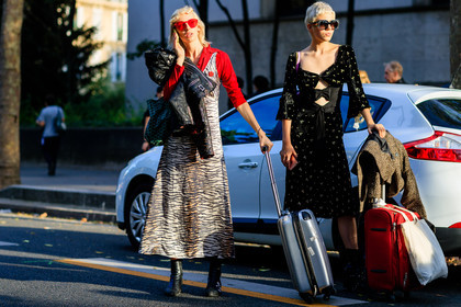 animal print, atmosphere details, black dress, detail, fashion week, frenchystyle, FW, golden details, graphic dress, horizontal, jonathan paciullo, leather shoes, model, PARIS, PFW, printed dress, red shirt, SPRING SUMMER 2017, SS 17, street style, sunglasses, zebra