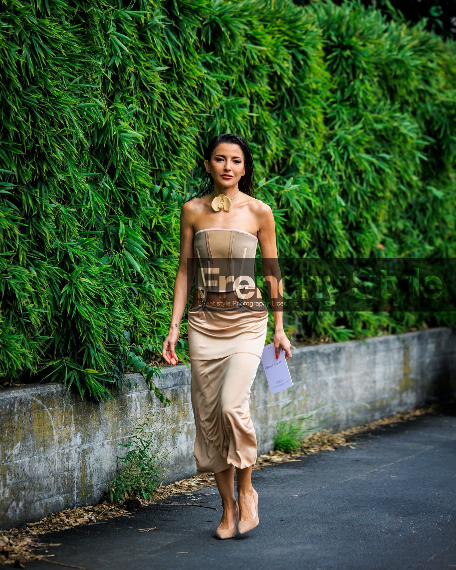 street style, jonathan paciullo, FW, fashion week, frenchystyle, MFW, MILAN, SPRING SUMMER 2024, SS 24, vertical, full length