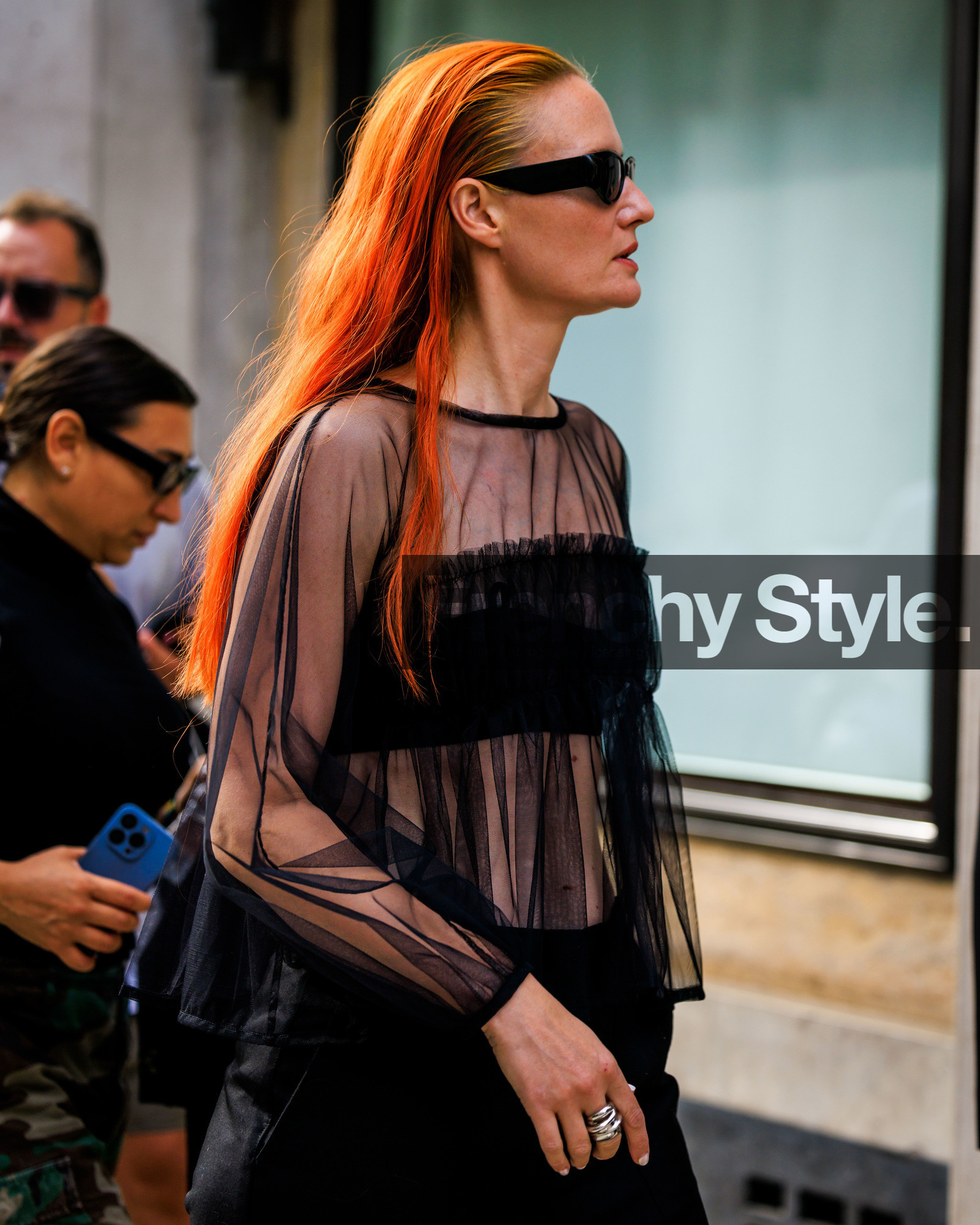 fashion week, frenchystyle, FW, jonathan paciullo, street style, LFW, LONDON, atmosphere details, detail, SPRING SUMMER 2024, SS 24